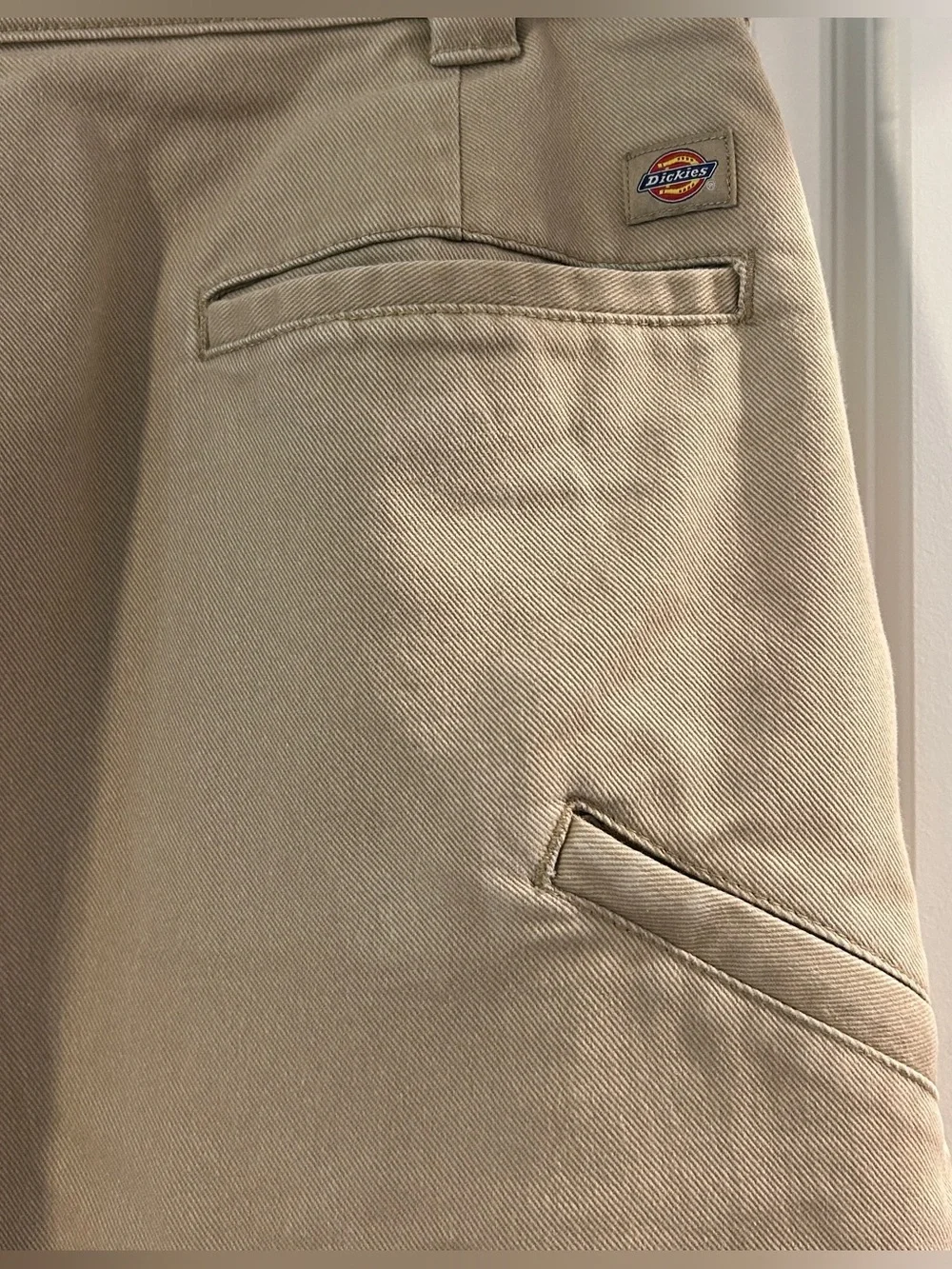 Men’s Dickies 874 PRO Regular Fit work pants in khaki/tan size 38x32